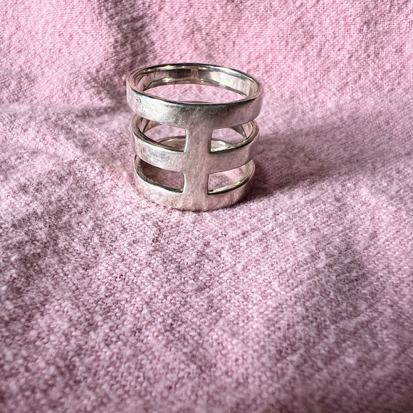 Silpada sterling multi-band or cage ring. Gender-neutral. - Picture 3 of 8